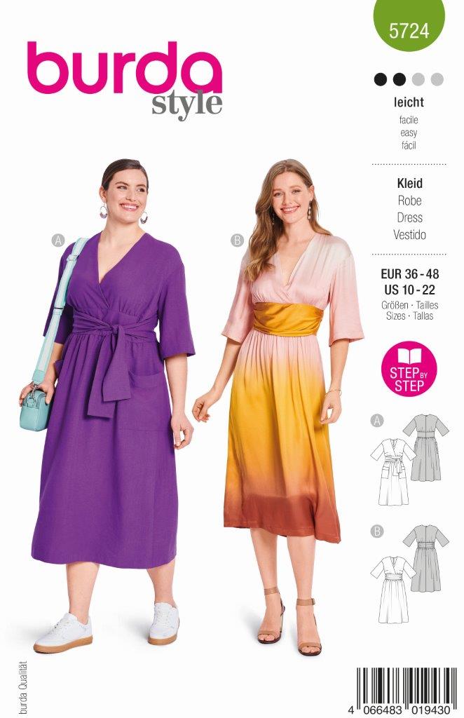 Burda Schnittmuster, Kleid