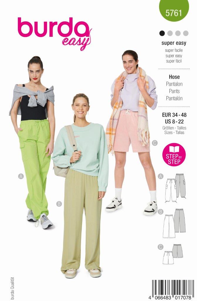 Burda Schnittmuster, Cargohose