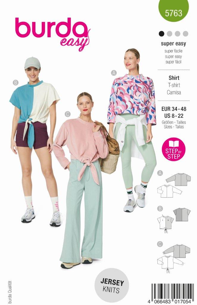Burda Schnittmuster, T-Shirt
