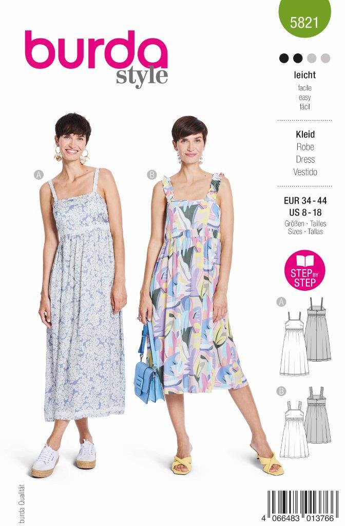 Burda Schnittmuster, Kleid
