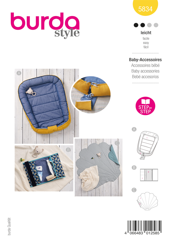 Burda Schnittmuster, Baby Accessoires