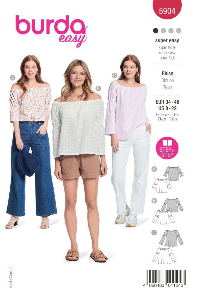 Burda Schnittmuster, Bluse