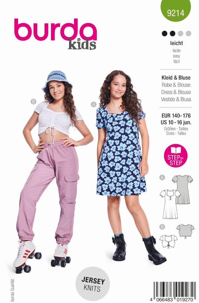 Burda Schnittmuster, kleid - shirt