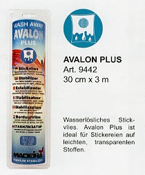Madeira avalon (stickvlies) plus stickfolie 
