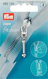PRYM FASHION-ZIPPER FLEX SILBERFARBIG, KARTE A 1 STK.