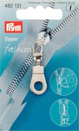 PRYM FASHIONZIPPER ÖSE SILBERFARBIG, KARTE A 1 STK.