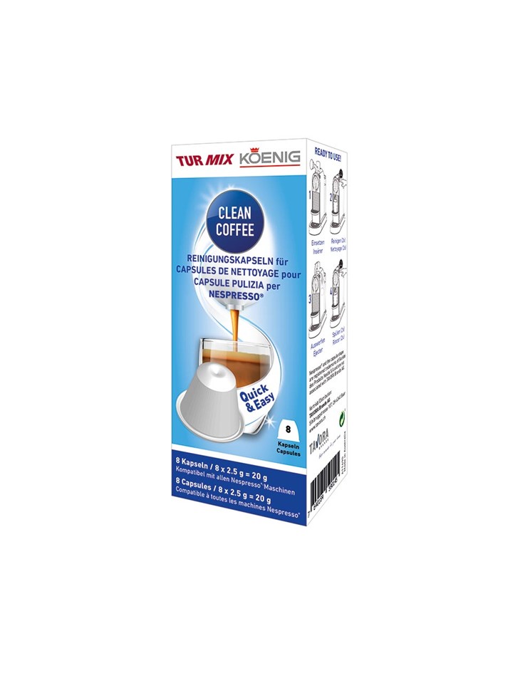 Turmix Clean Coffee Reinigungskapsel