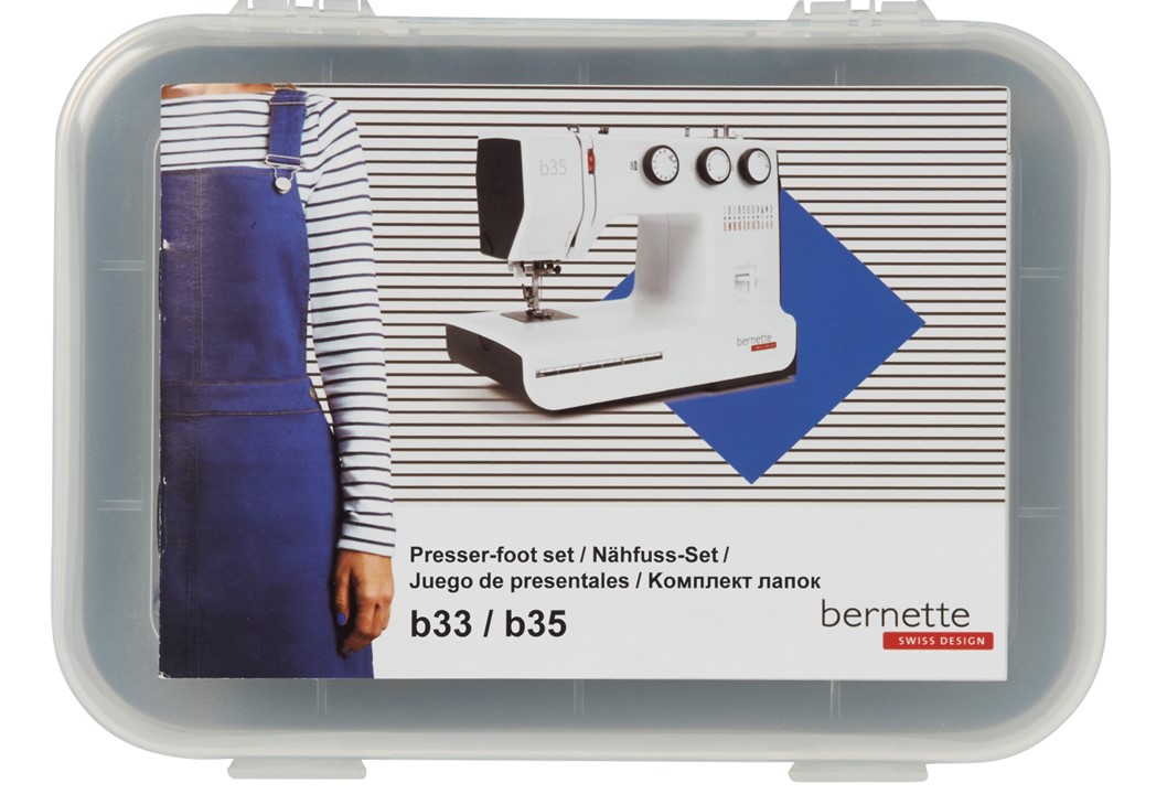 Bernette 33 - 35 Nähfuss-Set